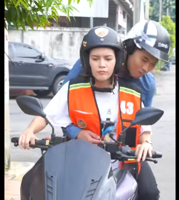 G0412017 หญ งข บว นม นด ตรงไหน part2