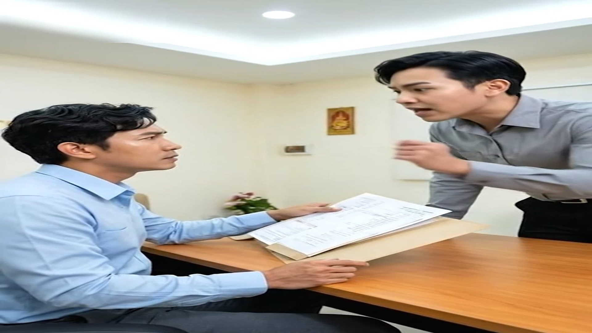 ดูตอนที่ 2: G1906142_CEO ปลอมต ว 7 ว น ได ย นล กน องด าต วเองจนช อค_part2